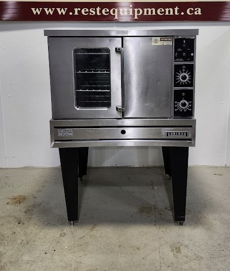 Single full size electric convection oven