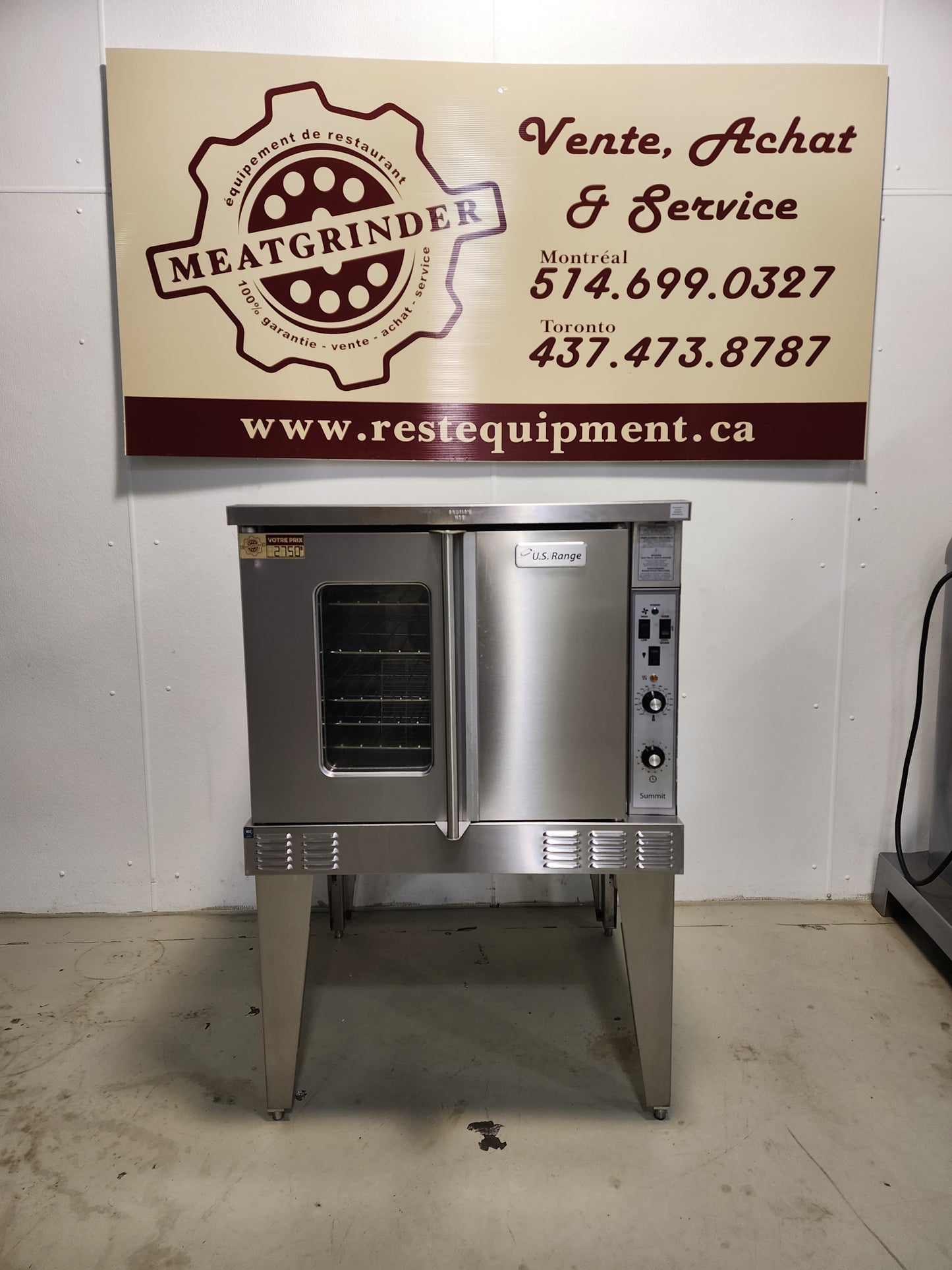 Convection Oven Us Range electrics