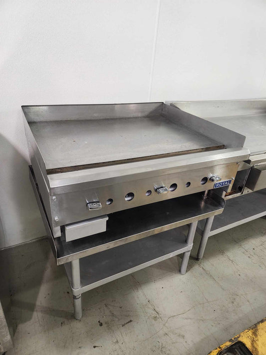 Griddle Royal manual control gaz