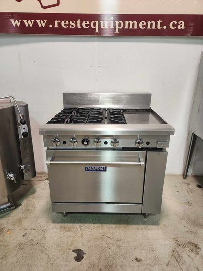 Imperial commercial gas stove