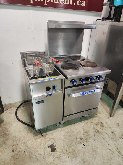 Imperial Electric Stove and Pitco Fryer