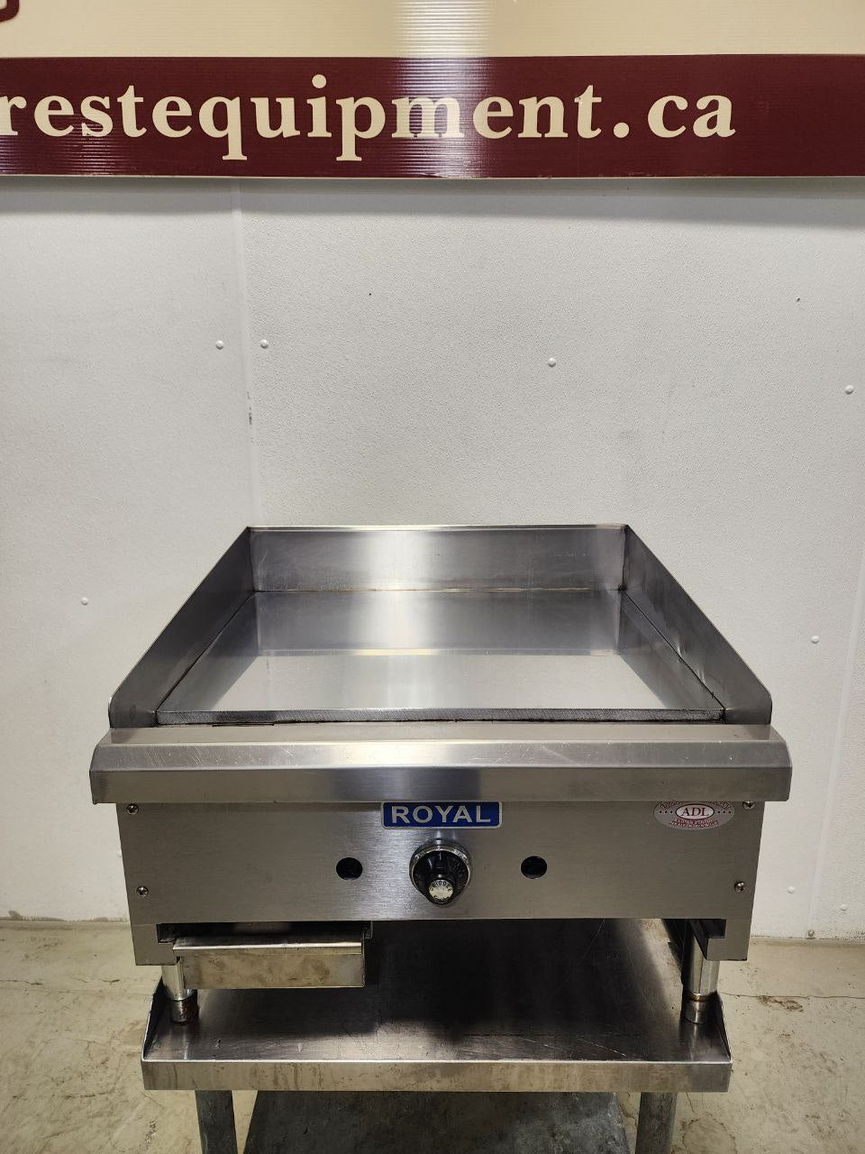 Griddle Royal miroir RMG-24 Range Commercial Countertop