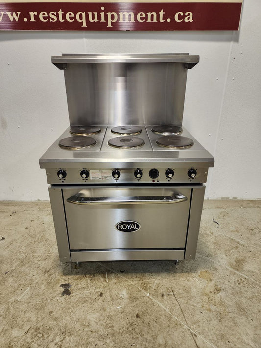 Stove Royal 6 burners electric