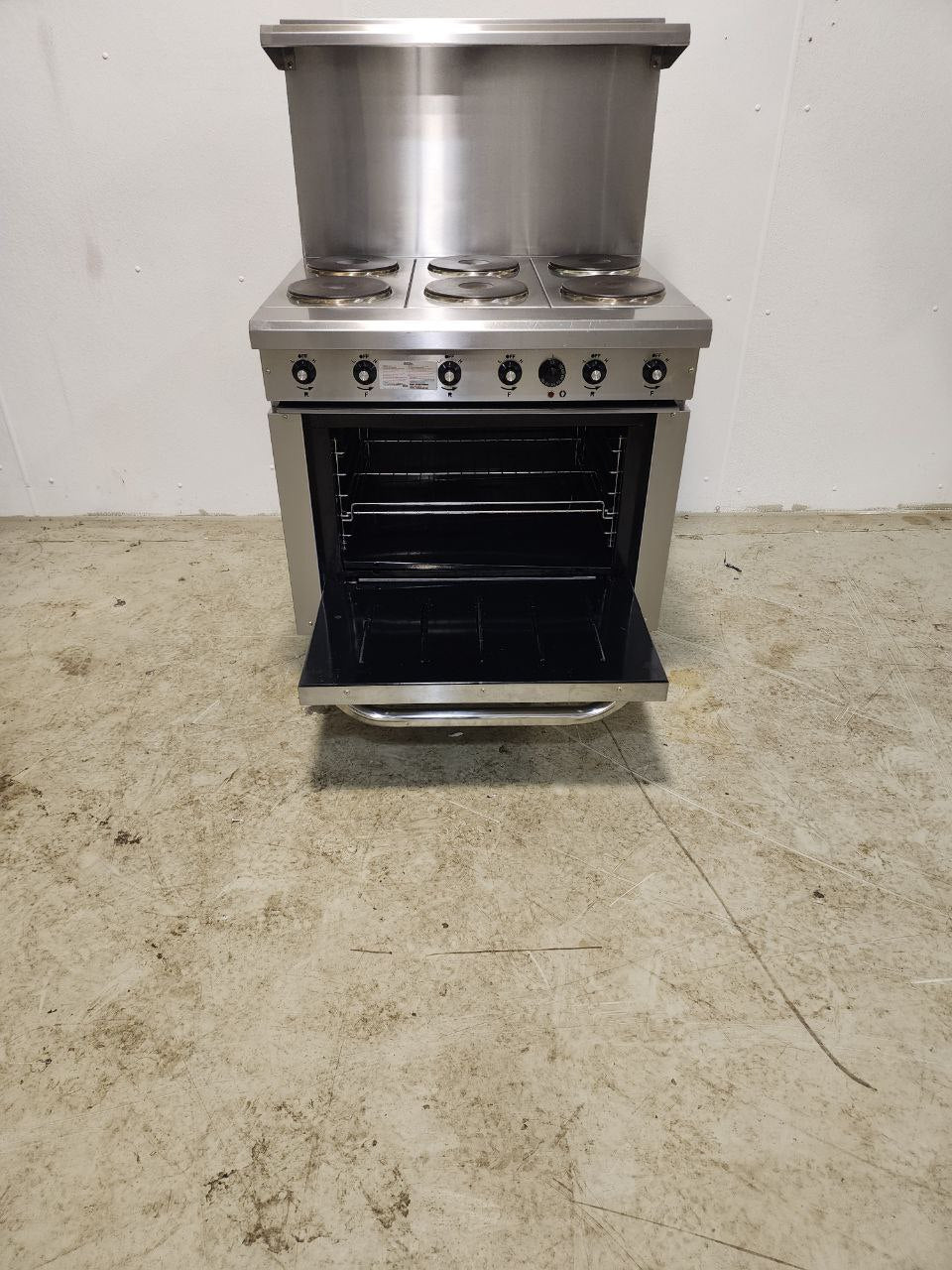 Stove Royal 6 burners electric